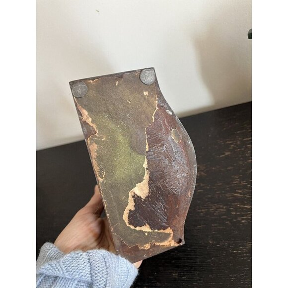 Antique Cast Iron Bradley & Hubbard Northwind Poems Bacon Johnsoniana Bookends - Picture 8 of 10